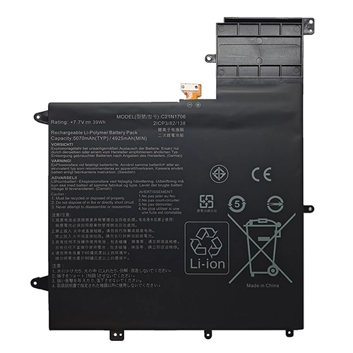 Batterie ordinateur Asus ZenBookFlip S UX370UA-0101B7