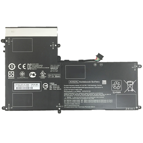 Batterie ordinateur HP 728250-541